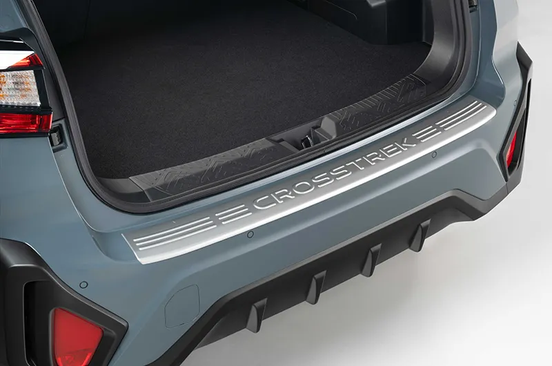 Cargo Step Panel Brushed Alloylook
