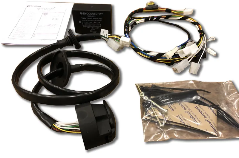 Wiring harness for towbar, 13 pol
