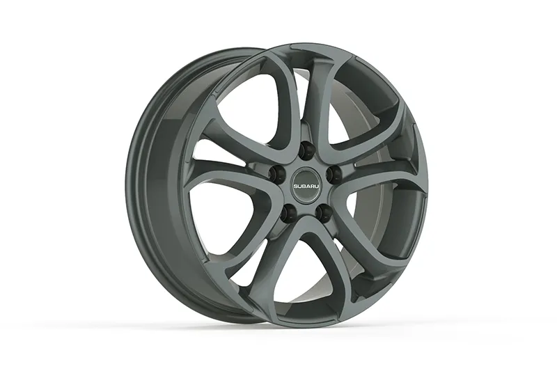 Lengvojo lydinio ratlankiai, 6,5 x 16, „JJ offset 55“, antracito spalvos