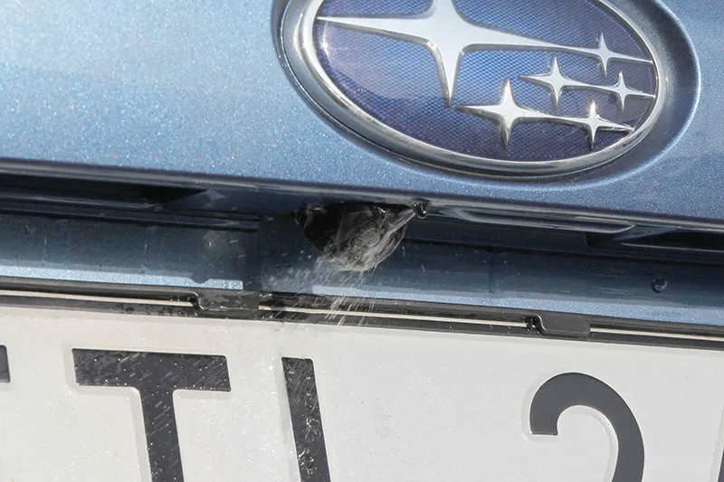 Galinės vaizdo kameros apiplovimo purkštukai